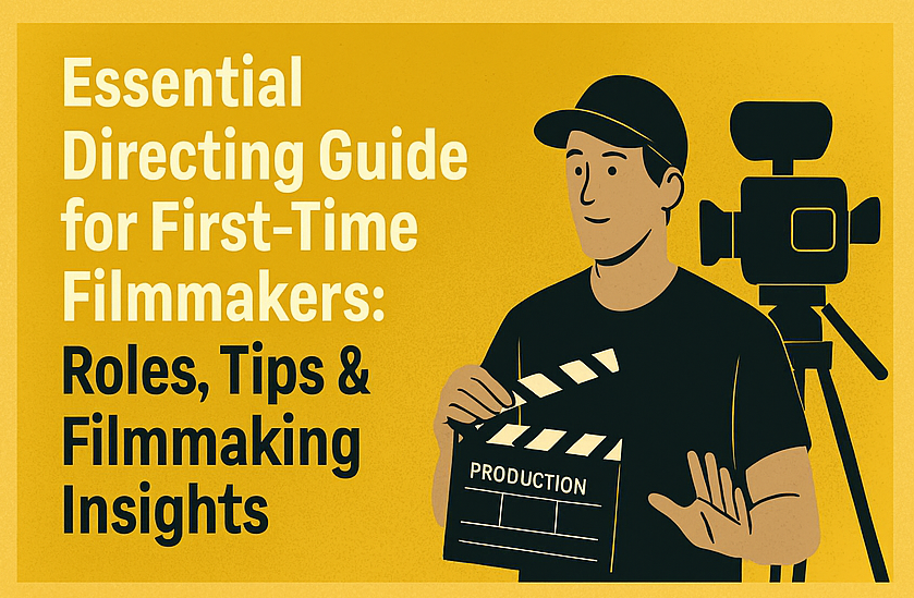 The Complete Guide for First-Time Directors: How to Lead, Visualize & Bring Your Film to Life